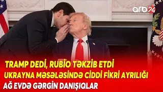 Ukrayna ilə bağlı Ağ Evdə fikir ayrılığı - Oval kabinetdə yeni təkliflər hazırlanır?