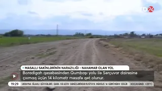 Masallıda 6 kilometrlik yolun təmiri 35 kəndi sevindirəcək