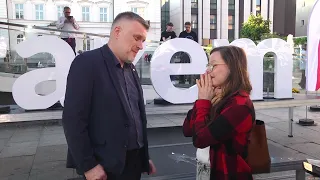 Adrian Zandberg spotkał się z Radomianami