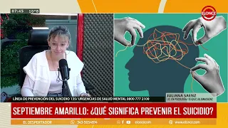 Septiembre amarillo: ¿Qué significa prevenir el suicidio? - 09/09/26