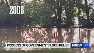 How a government goes about flood relief
