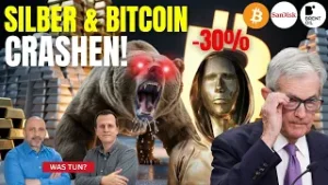 Mega Abverkauf! Gold, Silber, SanDisk, Brent-Öl, Bitcoin im Check