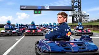 Max Verstappen Vs 100 Amateur Kart Racers