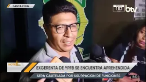 Fiscalía solicitará detención preventiva para Gabriela Delgadillo, exejecutiva de YPFB