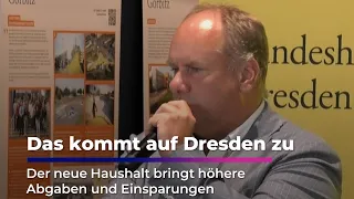 Dresdens neuer Sparkurs