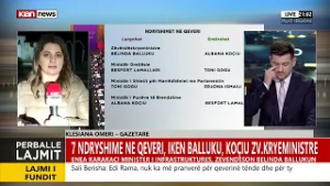 Kush janë katër ministrat e rinj të qeverisë