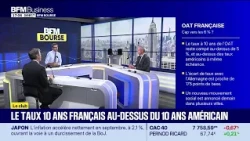 French 10-year rates higher than US 10-year rates