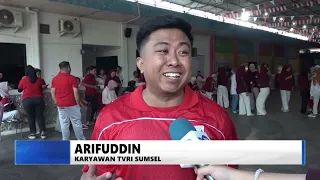 SUMSEL TODAY - CELEBRATORY INDEPENDENCE DAY AND TVRI ANNIVERSARY GAMES AT TVRI SUMSEL