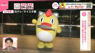 【ねぇねぇそらジロー】そらジローは秋の味覚で何が好きですか？