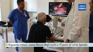 Niguarda expands: new Eye Bank and 15 beds for the Spinal Unit