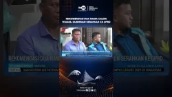 REKOMENDASI DUA NAMA CALONWAGUB, GUBERNUR SERAHKAN KE DPRD