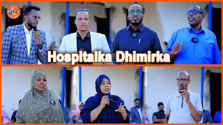 Hospitalka Dhimirka ee Degmada Laasgeel oo Dhismihiisa la Bilaabay.