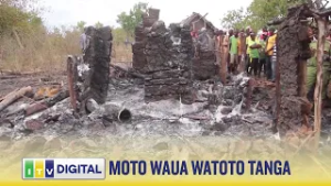 WATOTO WA FAMILIA MOJA WATEKETEA KWA MOTO, MAMA NA BABA HALI MBAYA