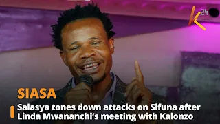 Salasya tones down attacks on Sifuna after Linda Mwananchi’s meeting with Kalonzo