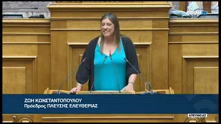 Ζ. Κωνσταντοπούλου (Πρόεδρος ΠΛΕΥΣΗΣ ΕΛΕΥΘΕΡΙΑΣ)(Κύρωση της απόφασης (ΕΕ, Ευρατόμ) (01/09/2026)