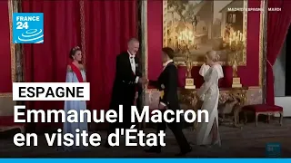 France-Espagne : Macron en visite d’État à Madrid pour resserrer les liens • FRANCE 24