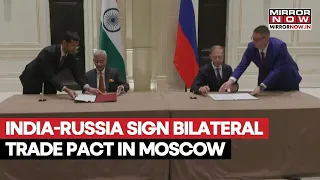 EAM S Jaishankar And Manturov Sign Key Deals As India-Russia Ties Deepen In Moscow | WATCH