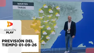 Aragon weather forecast, Tuesday, September 1st
