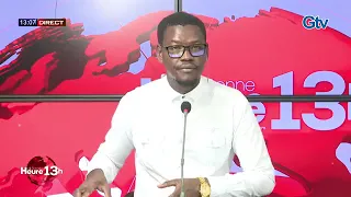 The 1 p.m. News with Abdoulaye Dieye: Unfiltered News on GTV