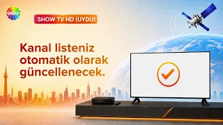Don't forget to update your channel settings and frequency to watch Show TV without interruption 🛰️