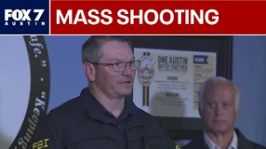 Officials provide update on Austin mass shooting