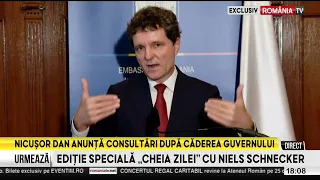 Nicușor Dan accelerates efforts to overcome the crisis