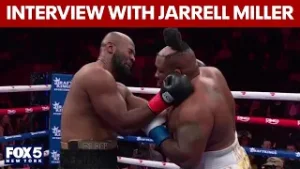 Speaking with boxer Jarrell Miller