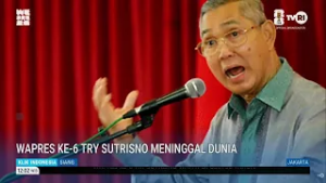 Wakil Presiden RI Ke-6 Try Sutrisno Meninggal Dunia