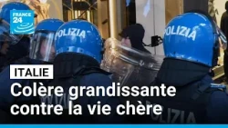 Italie : le mécontentement face à l'inflation grandit dans les rues de Milan • FRANCE 24