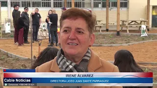 10 JUL 2026 Liceo Juan Dante Parraguez inaugura nuevo parque escolar