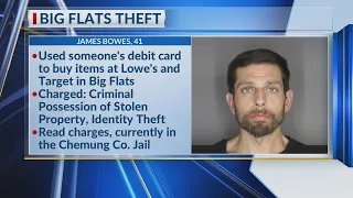 Police: Elmira man charged with identity theft