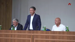 Head of the Gudauta District Administration Astamur Argun visited the village of Psyrtskha and No...