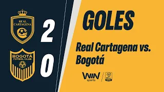 Real Cartagena vs. Bogotá (goals) | BetPlay Dimayor Tournament 2026-2 | Matchday 4
