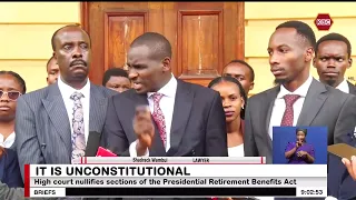 High Court declares law blocking retired president from political office unconstitutional