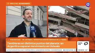 Earthquakes in different parts of the world: tremors expected in Ushuaia