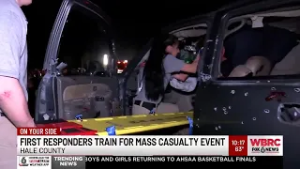 First responders train in Hale County for mass casualty event
