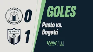 Pasto vs. Bogotá (goles) | Copa BetPlay Dimayor 2026 | Fase 1B - Ida