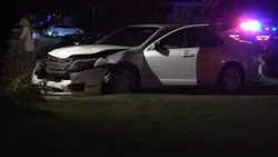Erratic driver in Bristol crashes into several cars before damaging home
