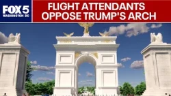 Flight attendants raise safety concerns over President Trump's proposed arch