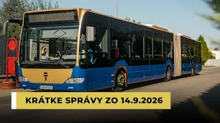 Krátke správy zo 14.9.2026