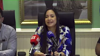 Gerlien Croes ta splica proyecto nobo di mini veld di futbol
