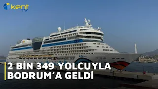 2 BİN 349 YOLCUYLA BODRUM’A GELDİ