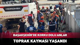 Terrifying Moments in Başakşehir! Landslide Occurs... #breakingnews