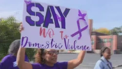 South Side parish leads annual rally, walk against domestic violence