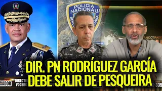 Nuevo jefe de la policía TIENE QUE SALIR del vocero Diego Pesqueira