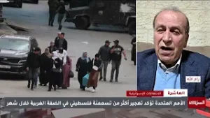 خلال شهر.. الأمم المتحدة تؤكد تهجير أكثر من 900 فلسطيني في الضفة الغربية