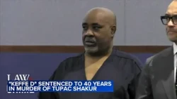 'Keffe D' gets 40 years to life in prison for murder of Tupac Shakur