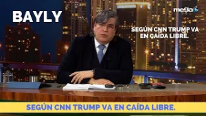 "Bayly" Según CNN Trump va en caída libre.
