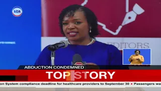 Civil Societies, LSK and Journalists Seek Answers Over Abductions