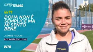 Paolini fa il punto prima dell'esordio a Doha: "Campi lenti, ma gli allenamenti sono andati bene"